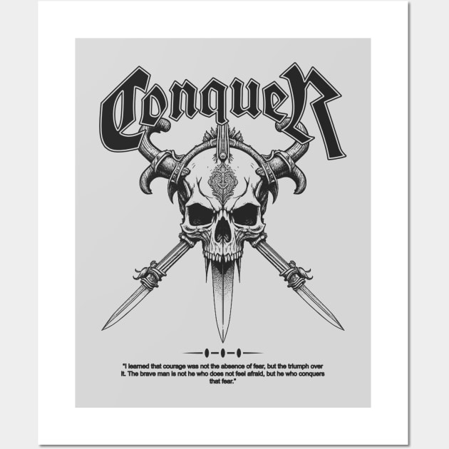 Conquer Wall Art by metamorfatic